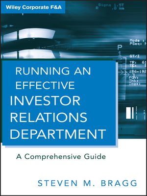 cover image of Running an Effective Investor Relations Department